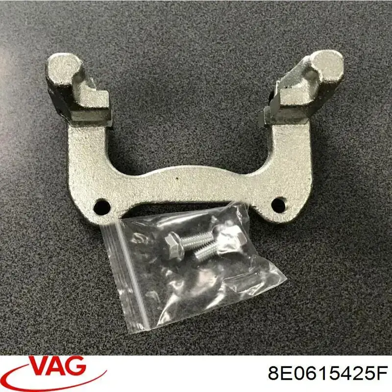 8E0615425F VAG Soporte de la pinza de freno trasera