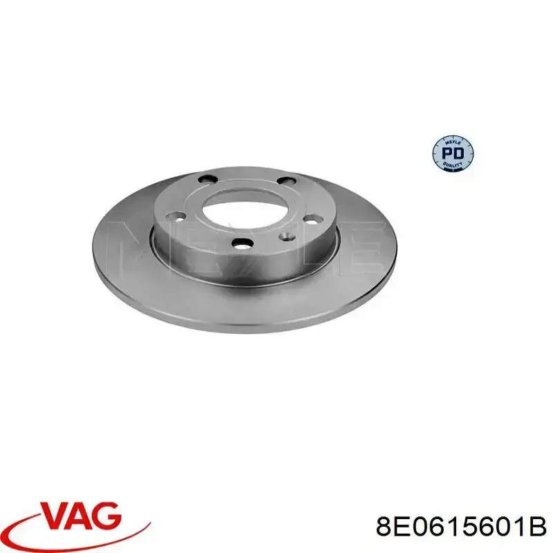 Comprar 8E0615601B VAG Disco de freno trasero