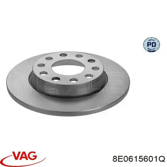 Disco de freno trasero VAG 8E0615601Q precio, desde 28,48 EUR