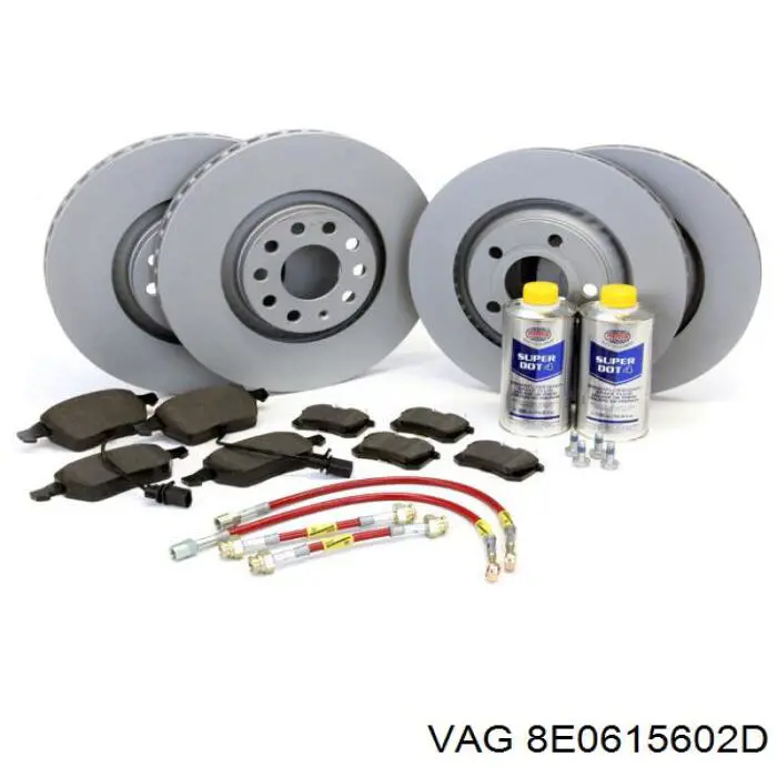 Disco de freno trasero VAG 8E0615602D precio, desde 472,86 EUR