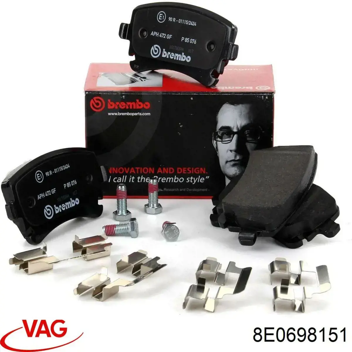 Pastillas freno delanteras VAG 8E0698151 precio, desde 24,53 EUR