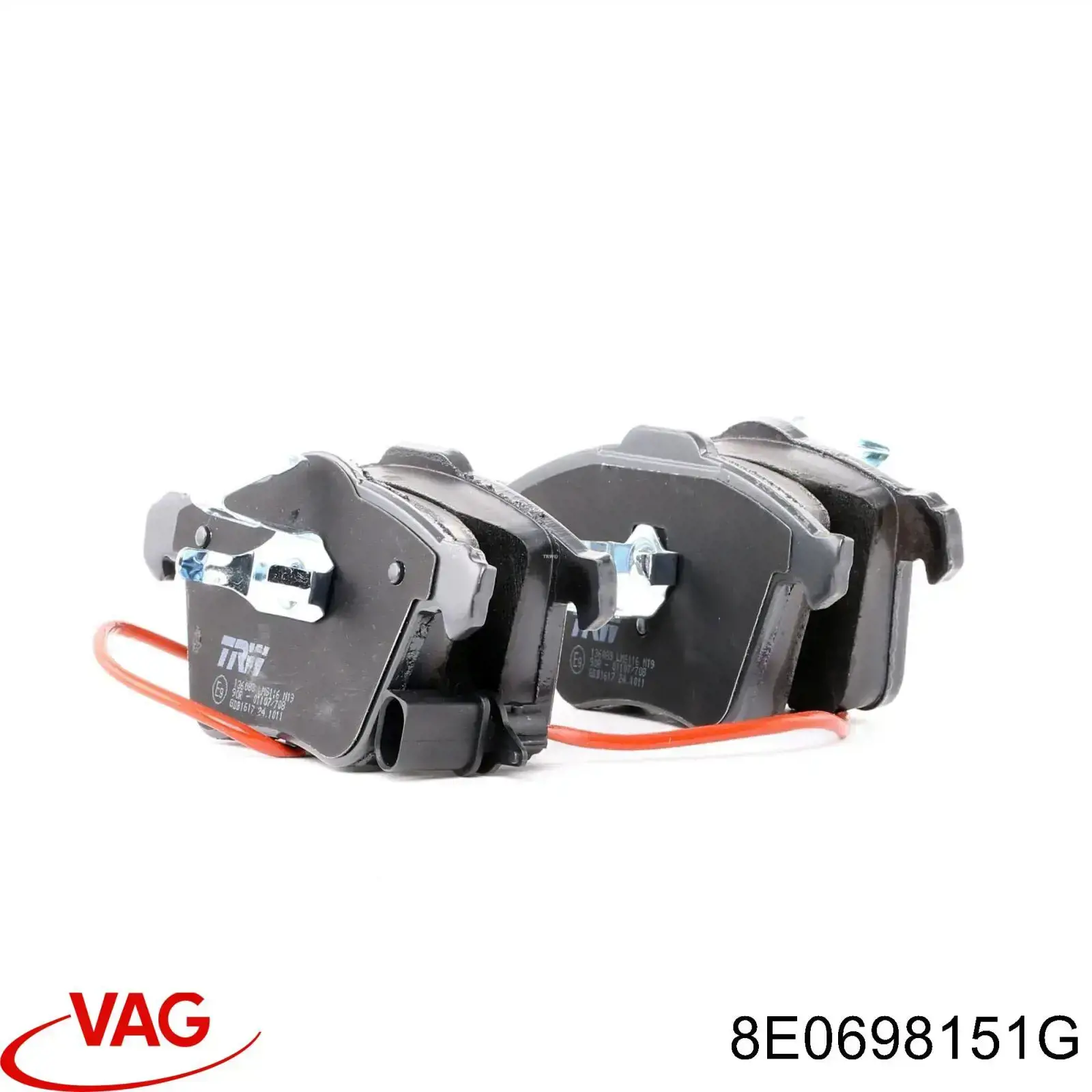 8E0698151G VAG Pastillas delanteras