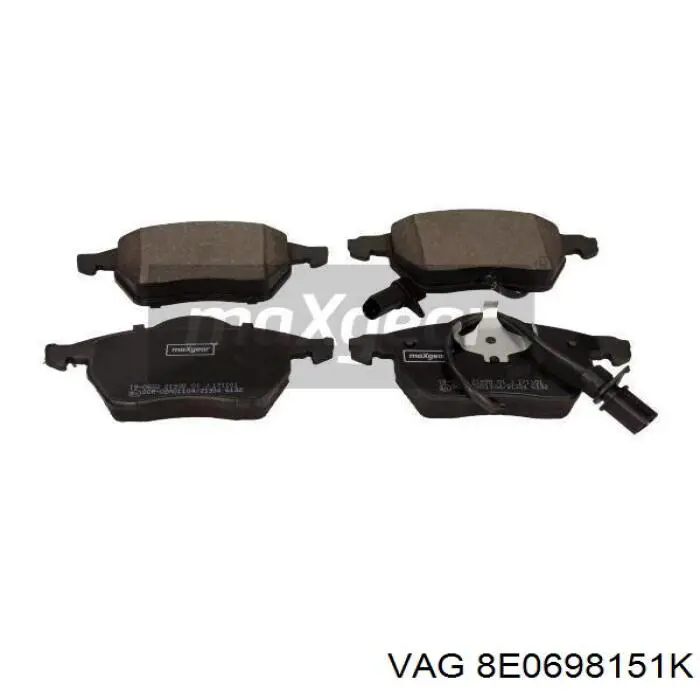 Pastillas de freno delanteras Audi A6 4F2