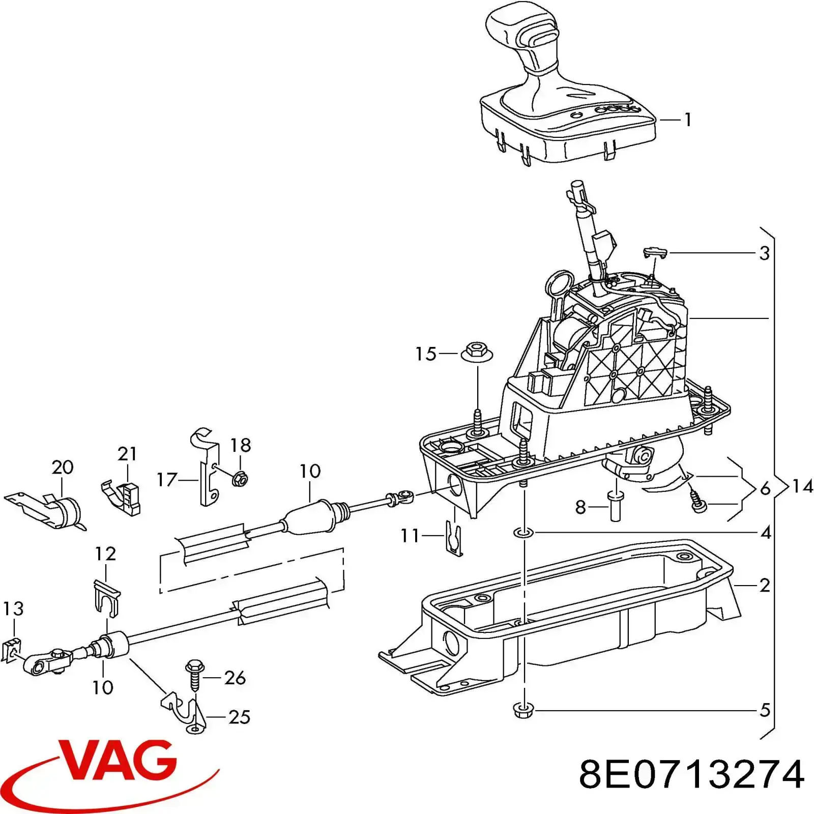  VAG 8E0713274 precio, desde 26,73 EUR