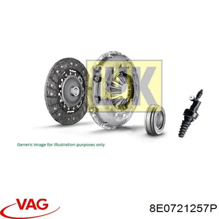 Comprar 8E0721257P VAG Bombín de embrague