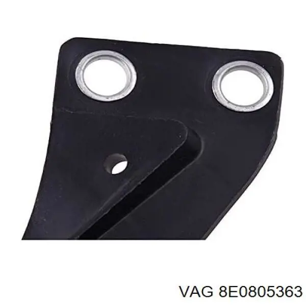 Soporte de parachoques delantero izquierdo 8E0805363 VAG