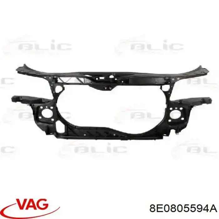 8E0805594A VAG soporte de radiador completo