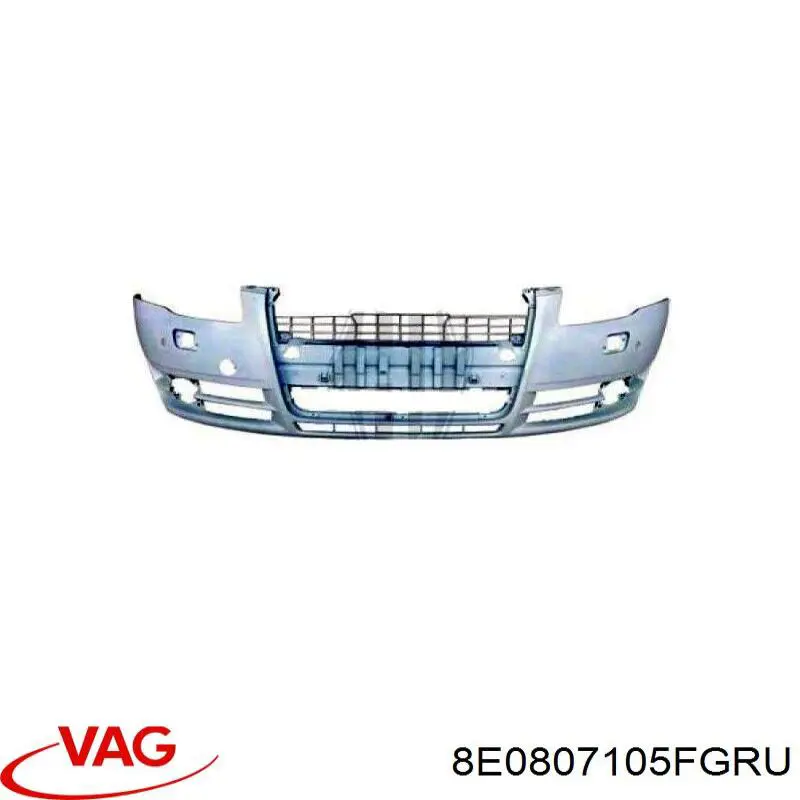 Parachoques delantero VAG 8E0807105FGRU precio, desde 142,10 EUR