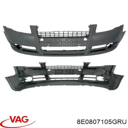 Comprar 8E0807105GRU VAG Defensa delantera