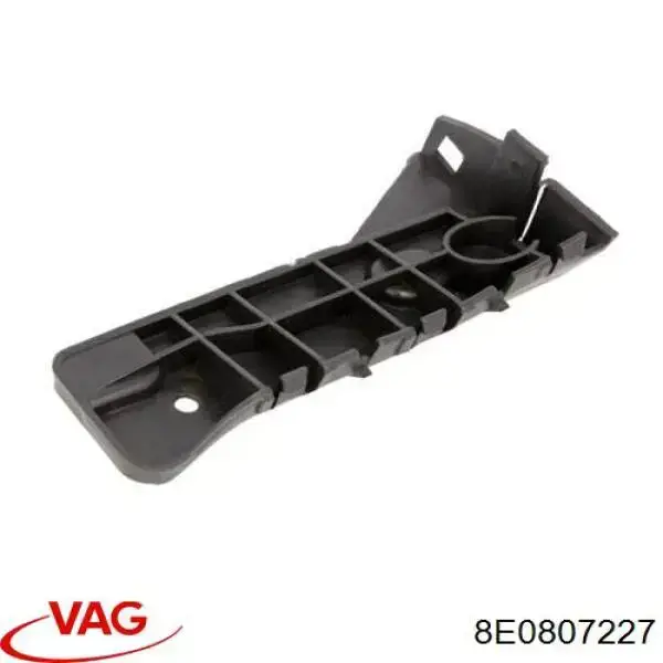 8E0807227 VAG soporte de guía para parachoques delantero, izquierdo