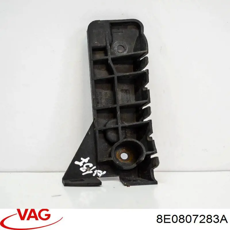 8E0807283A VAG soporte de guía para parachoques delantero, izquierdo