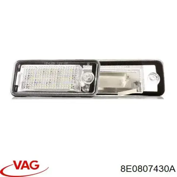 Luz matricula 8E0807430A VAG