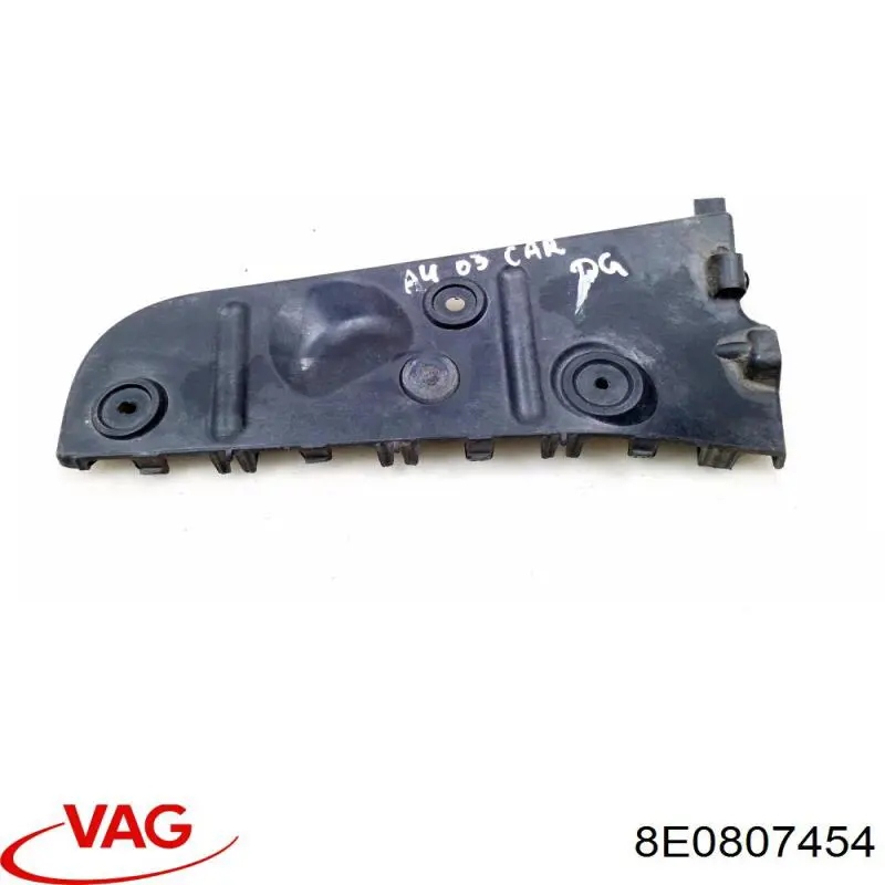 Soporte de parachoques trasero izquierdo VAG 8E0807454 precio, desde 43,56 EUR