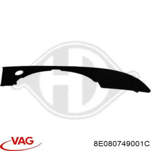 Embellecedor de faro antiniebla derecho VAG 8E080749001C precio, desde 7,03 EUR