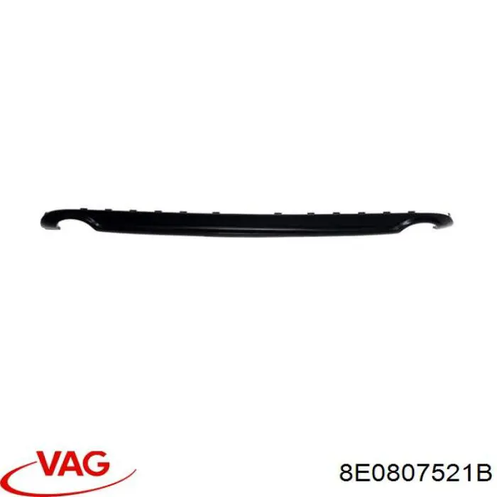 Alerón del parachoques trasero VAG 8E0807521B precio, desde 43,30 EUR