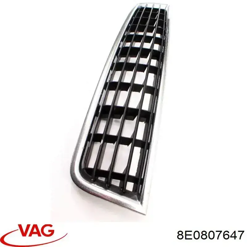 Comprar 8E0807647 VAG Rejilla central del parachoques delantero