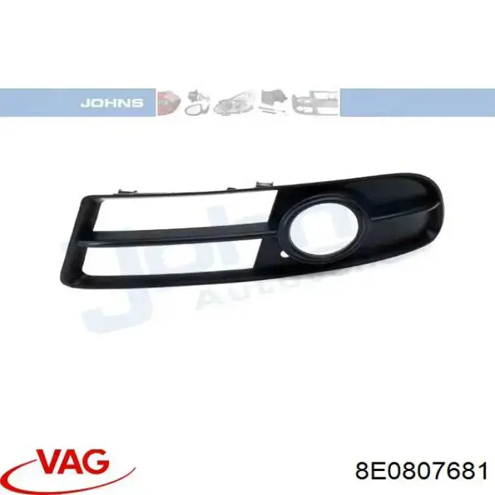 Comprar 8E0807681 VAG Rejilla izquierda del parachoques delantero