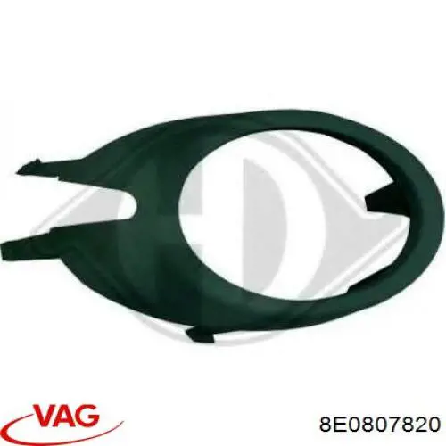 Comprar 8E0807820 VAG Embellecedor de faro antiniebla derecho
