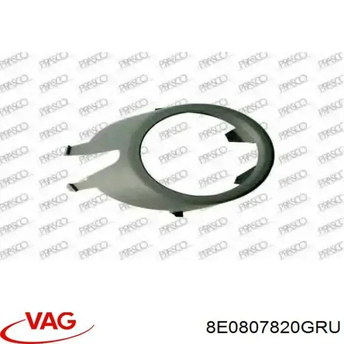 Embellecedor de faro antiniebla derecho 8E0807820GRU VAG