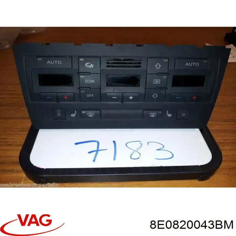 Comprar 8E0820043BM VAG Unidad de control aire acondicionado