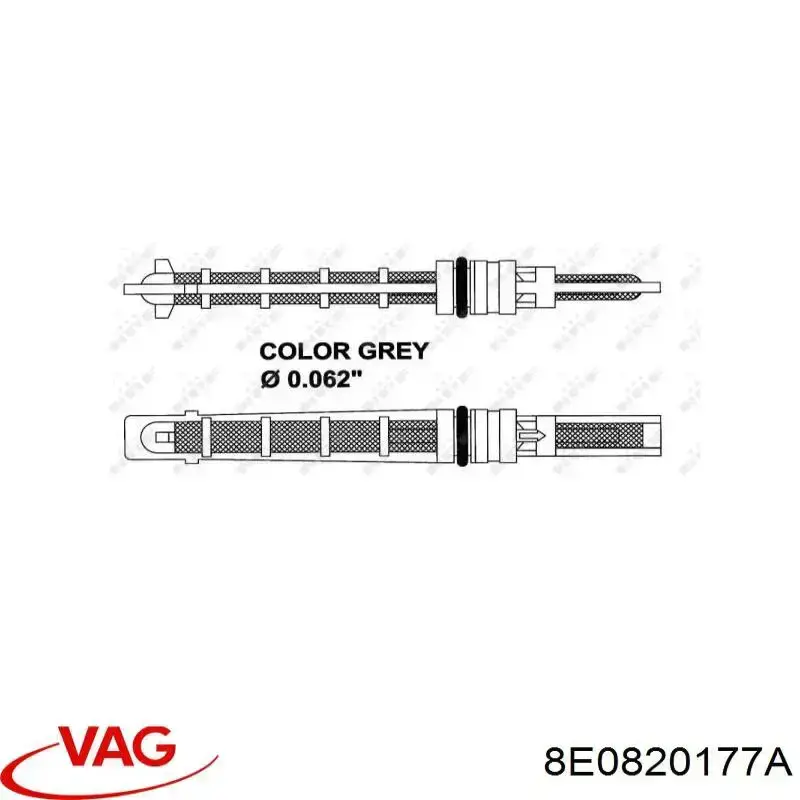 Comprar 8E0820177A VAG Válvula TRV del aire acondicionado