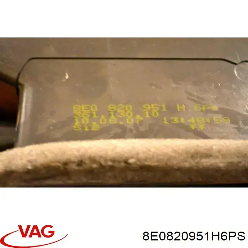 Rejilla de ventilación de salpicadero VAG 8E0820951H6PS precio, desde 159,72 EUR