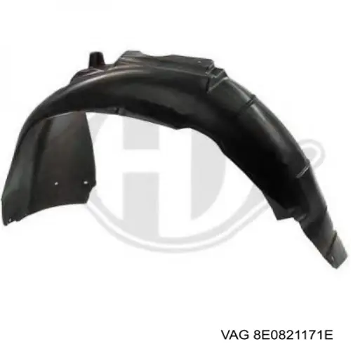 Comprar 8E0821171E VAG Guardalodos interior izquierdo, guardafango delantero