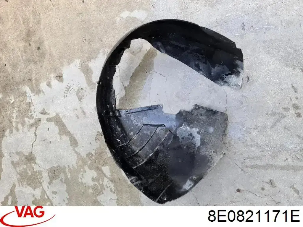 Guardalodos interior izquierdo, guardafango delantero VAG 8E0821171E precio, desde 23,11 EUR