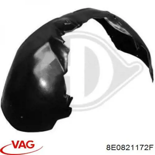 Guardabarros interior derecho, aleta delantera VAG 8E0821172F precio, desde 25,46 EUR