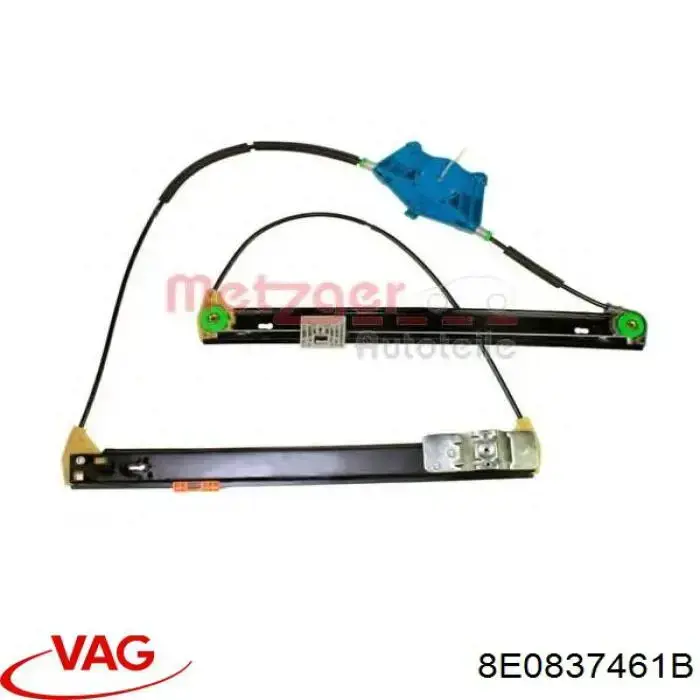 Mecanismo elevalunas delantero izquierdo VAG 8E0837461B precio, desde 32,29 EUR