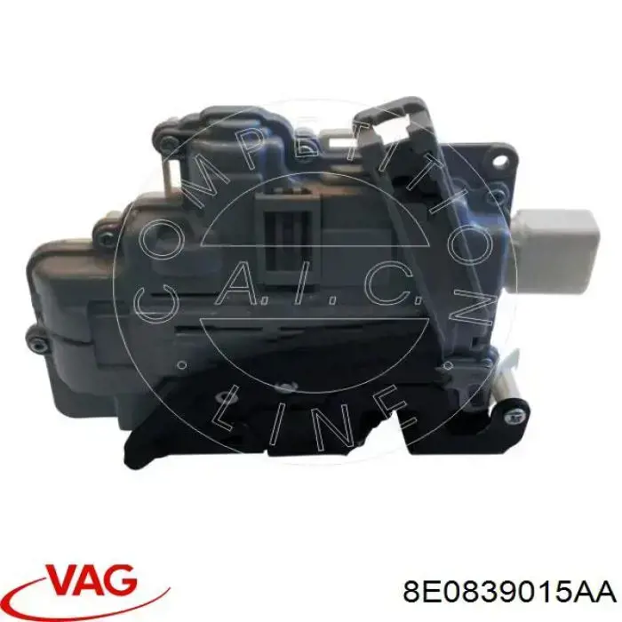 8E0839015AA VAG Cerradura de puerta trasera izquierda