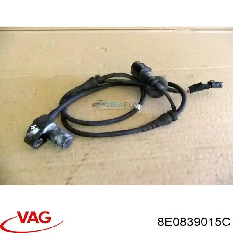 8E0839015C VAG Cerradura de puerta trasera izquierda