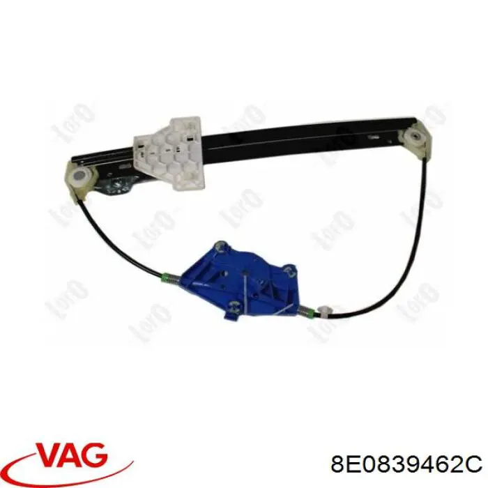 Comprar 8E0839462C VAG Mecanismo de elevalunas de la puerta trasera derecha