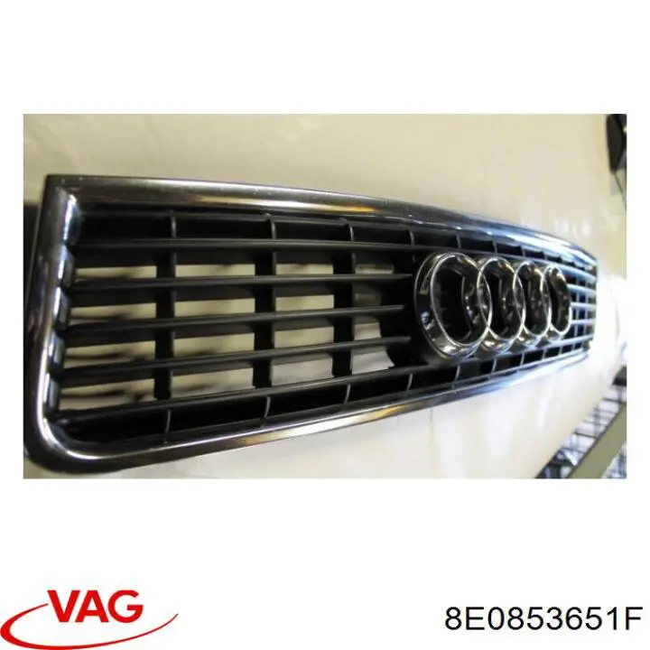 Rejilla delantera VAG 8E0853651F precio, desde 45,33 EUR