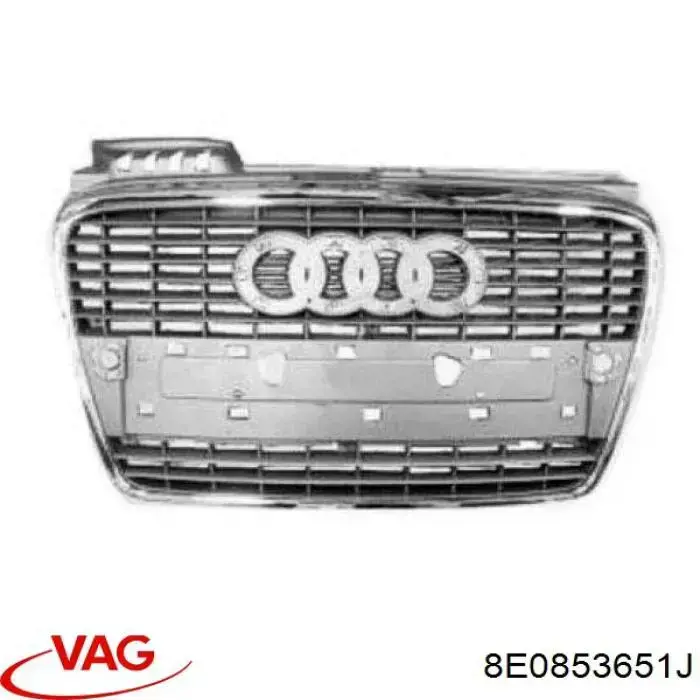 Rejilla delantera VAG 8E0853651J precio, desde 128,84 USD