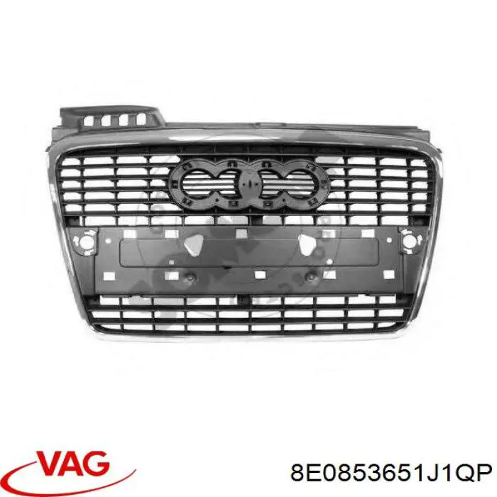 Rejilla de radiador 8E0853651J1QP VAG