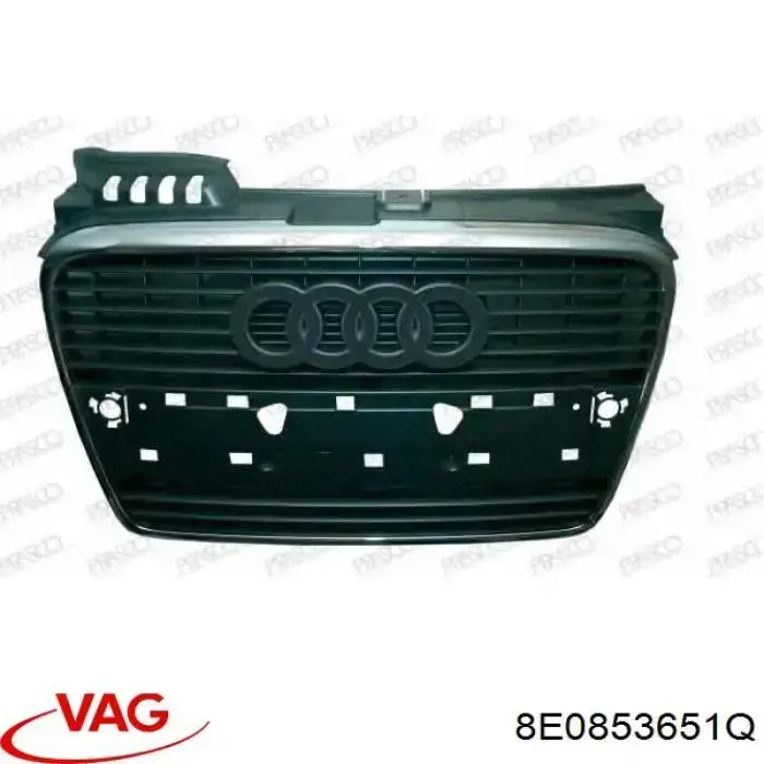Rejilla delantera VAG 8E0853651Q precio, desde  EUR