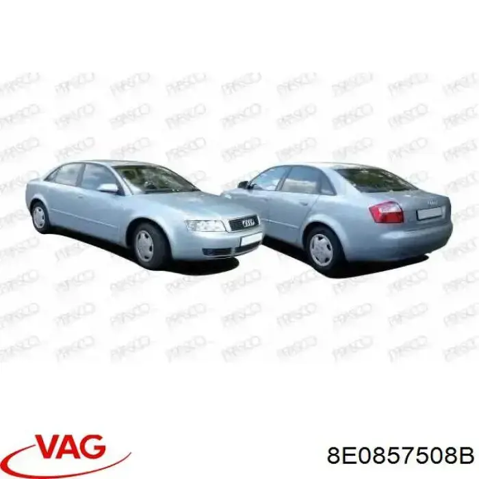 Comprar 8E0857508B VAG Cubierta De Espejo Retrovisor Derecho