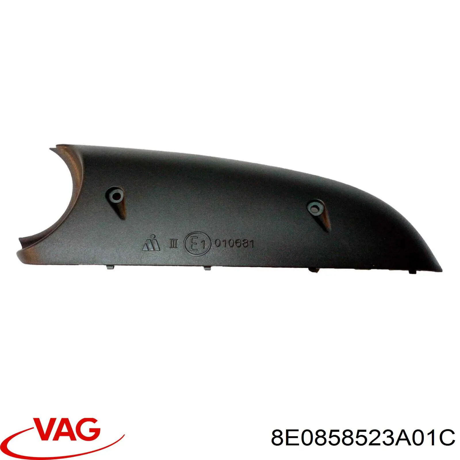 Cubierta de espejo retrovisor izquierdo VAG 8E0858523A precio, desde 28,69 EUR
