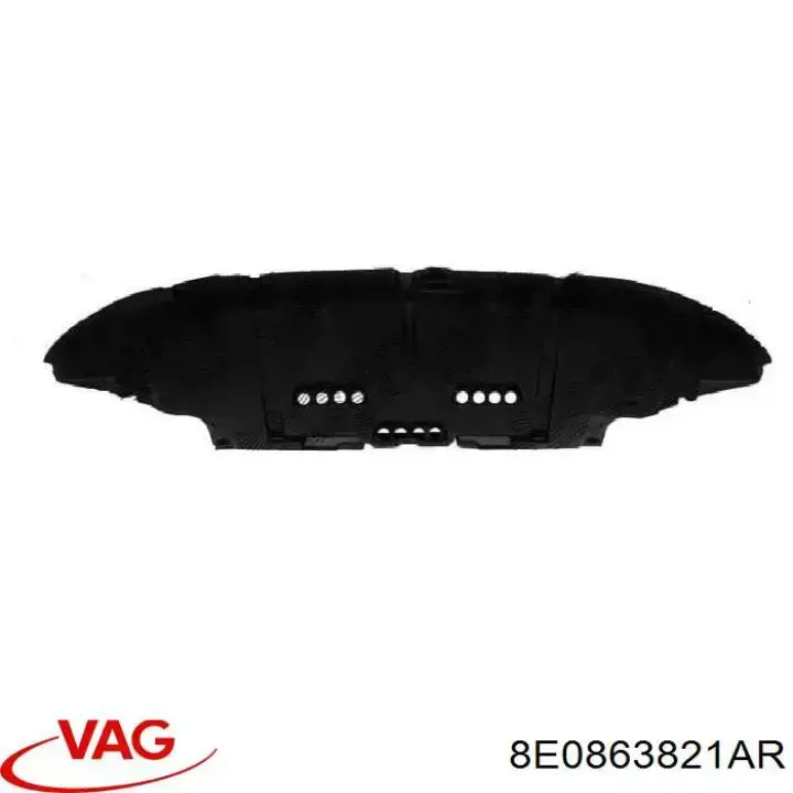 8E0863821AR VAG protección motor /empotramiento