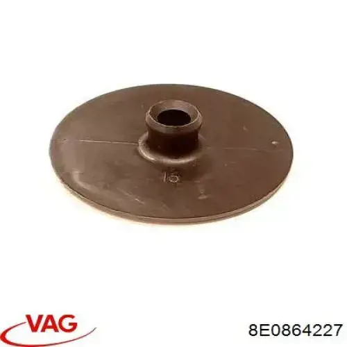 Comprar 8E0864227 VAG Clip de fijación del guardabarros delantero