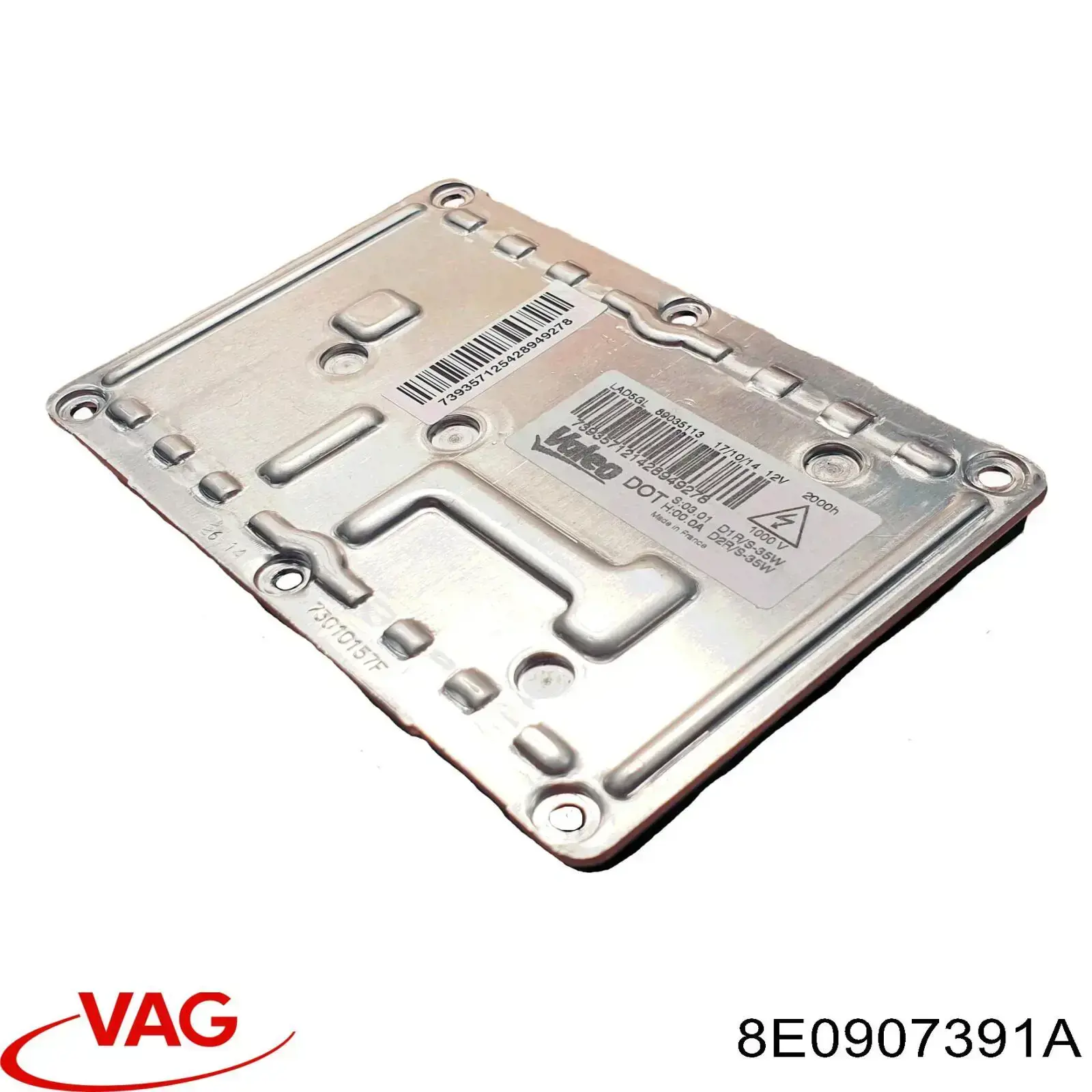 Unidad de control de xenón VAG 8E0907391A precio, desde 64,14 EUR