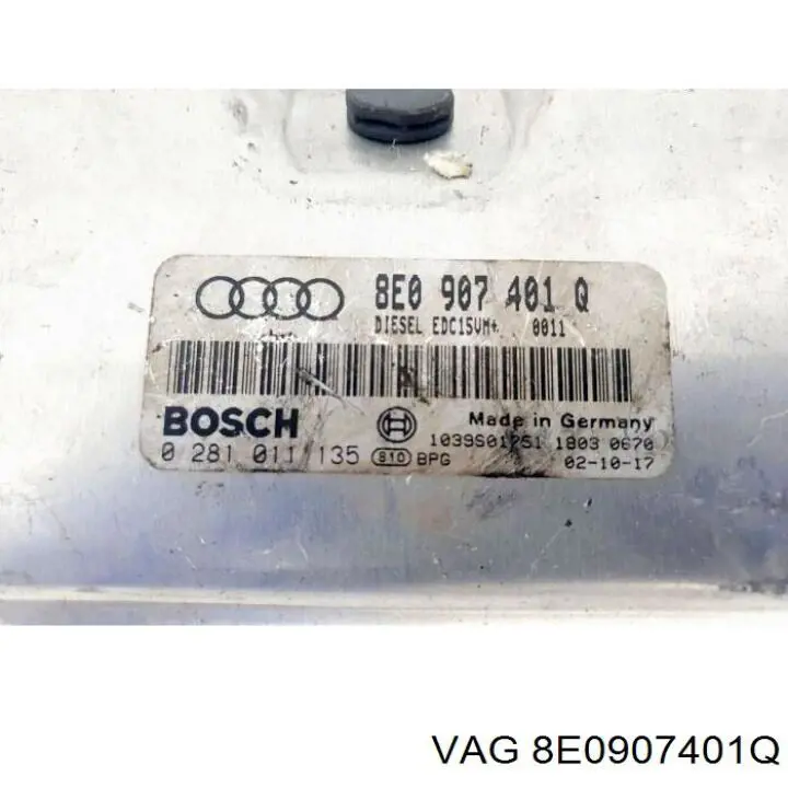 0281010492 Bosch centralina del motor / modulo de control del motor (ecu)