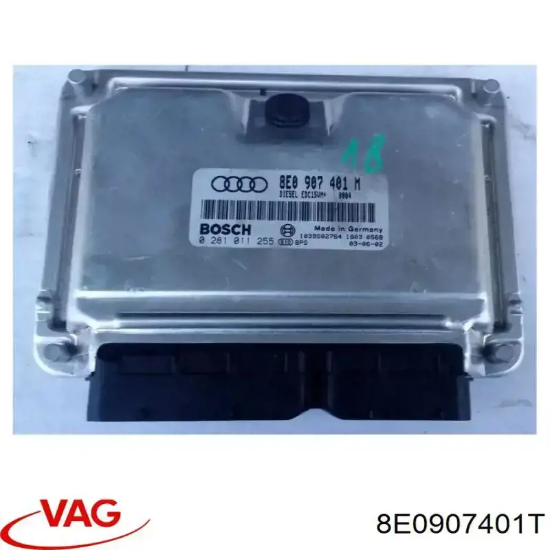 Unidad de control del motor  VAG 8E0907401T precio, desde 80,33 EUR