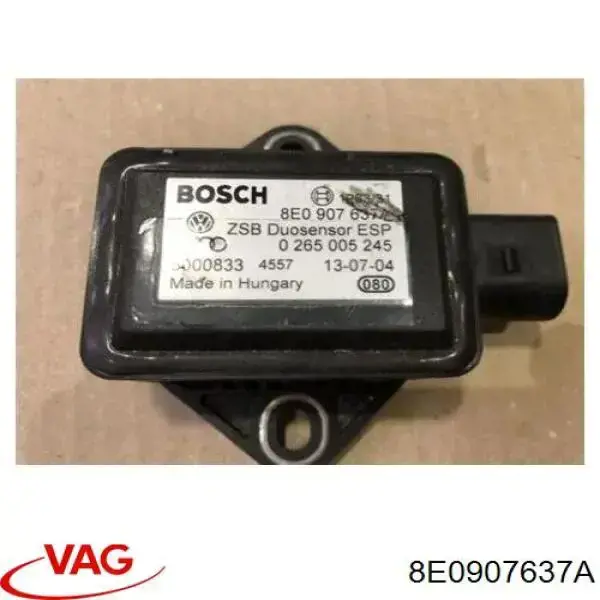 Sensor de aceleración lateral (ESP) VAG 8E0907637A precio, desde 62,44 EUR