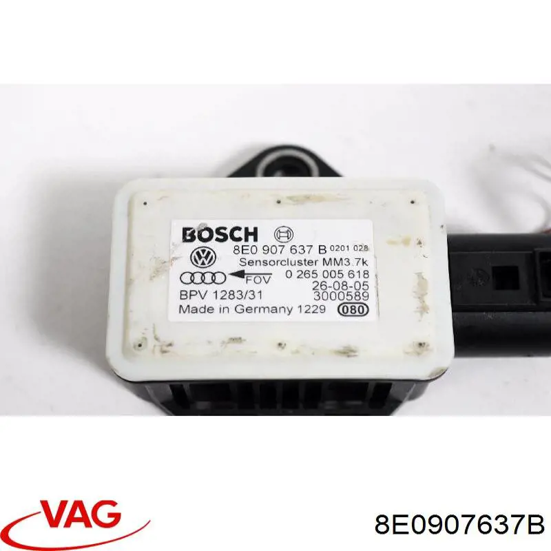 Sensor de aceleración lateral (ESP) VAG 8E0907637B precio, desde 42,11 EUR