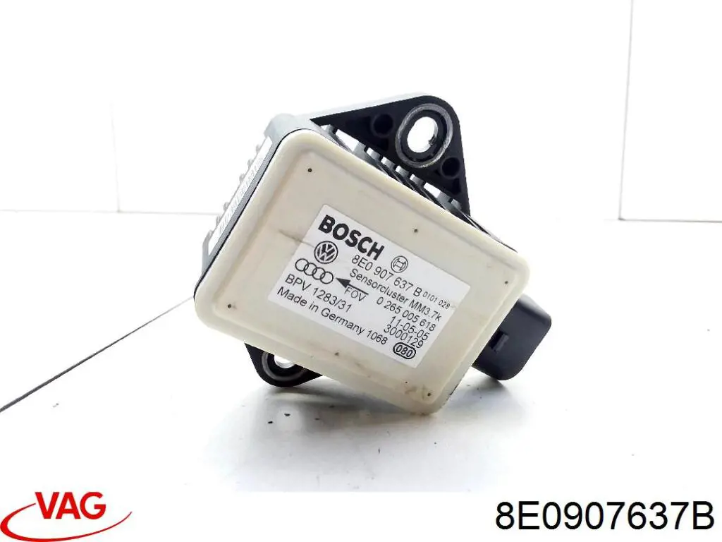 8E0907637B VAG Sensor de aceleración lateral (ESP)