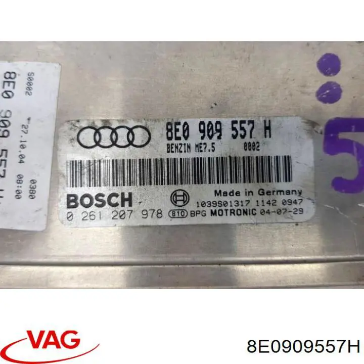Comprar 8E0909557H VAG ECU