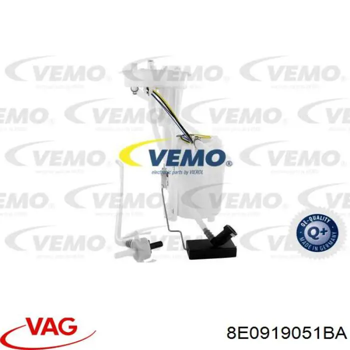 Módulo alimentación de combustible  VAG 8E0919051BA precio, desde 115,77 EUR