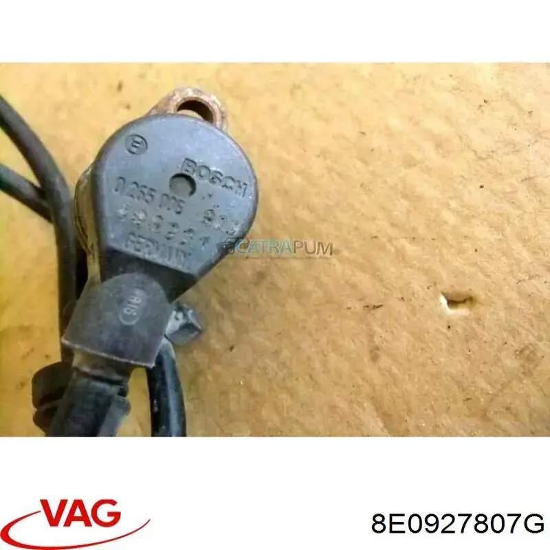 Sensor ABS trasero VAG 8E0927807G